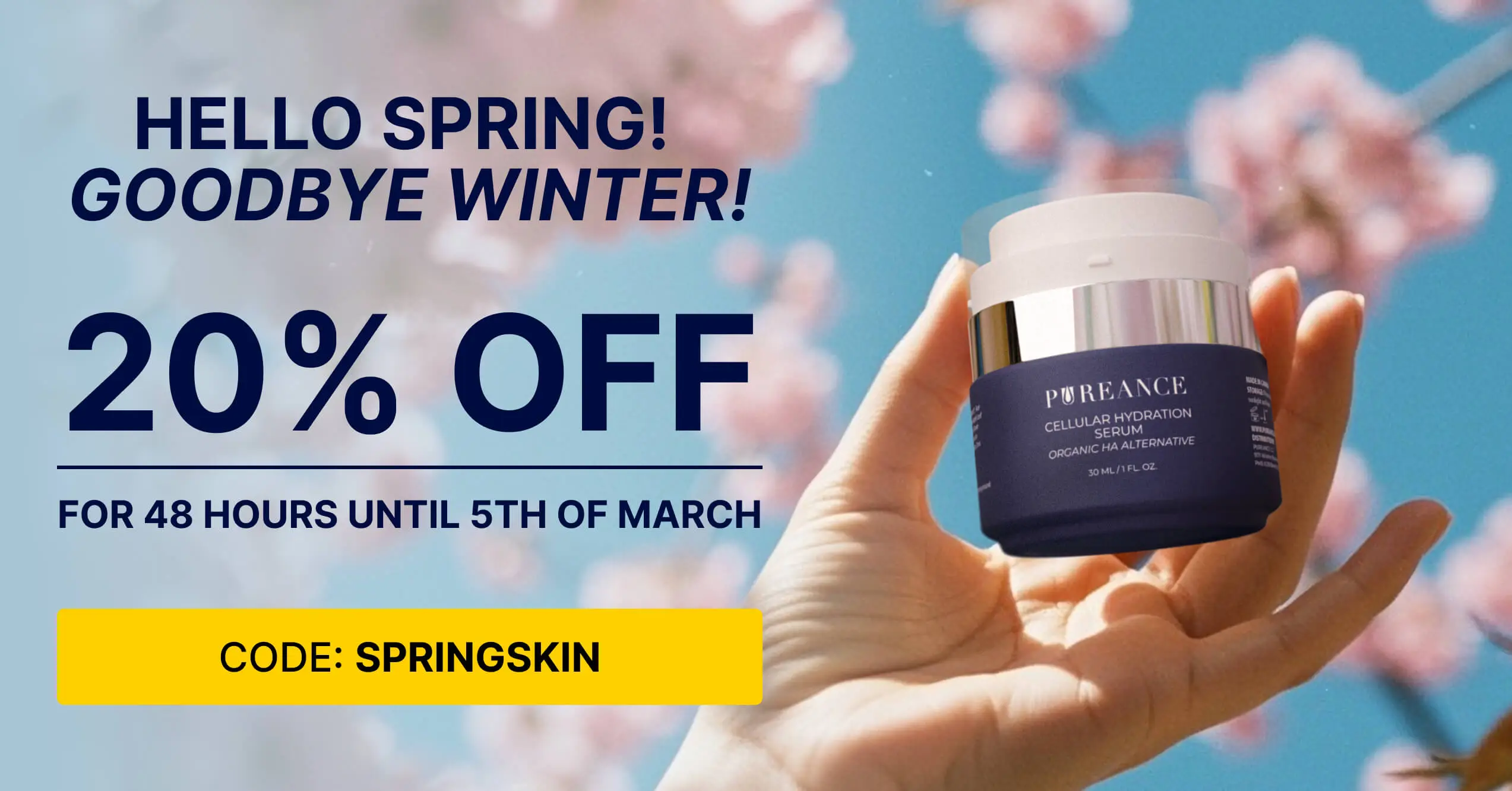 Pureance spring limited offer